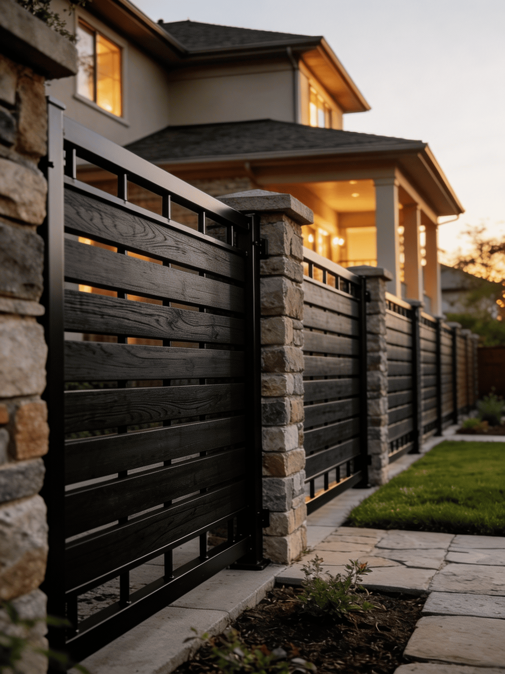 Fence installation